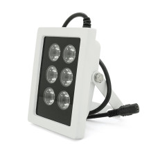 ІЧ-прожектор LW6-50IR006-12. 12V, 24W, 6LED, IP66, 850Нм, кут огляду 120 °, дальність до 50м.