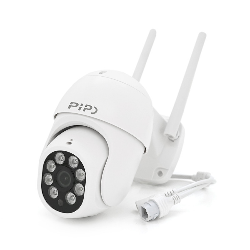 5Мп Wi-Fi/LAN видеокамера уличная SD/карта PiPo PP-IPC37D5MP25 PTZ 2.8mm ICSee