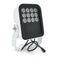 ИК-прожектор GY-IR70012-6W. 12V, 6W, 12LED, IP66, 850Нм, угол обзора 90°, дальность до 150м.