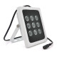 ІЧ-прожектор GY-IR009. 12V, 36W, 9LED, IP66, 850Нм, кут огляду 90 °, дальність до 120м.