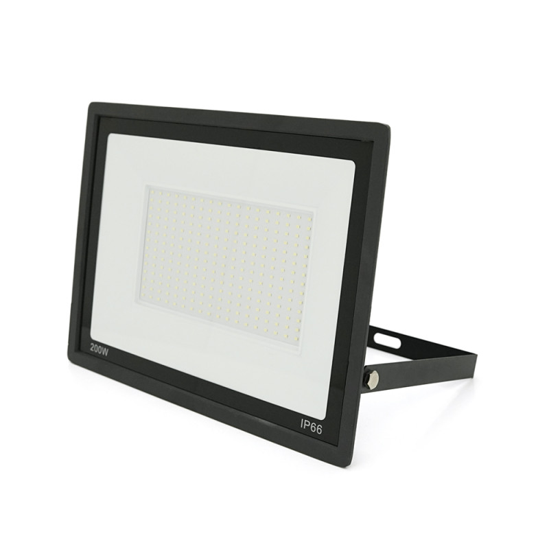 Прожектор спрямований 220V 200W, 200LED, IP66, кут огляду 120°, дальність до 150м, 280*230*130мм, BOX