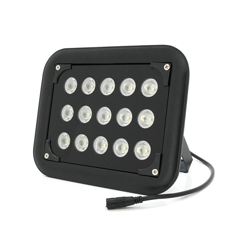 Прожектор спрямований із сутінковим датчиком YOSO 12V 24W, 15LED, IP66, кут огляду 60°, дальність до 50м, 177*138*65мм, BOX