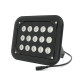 Прожектор спрямований із сутінковим датчиком YOSO 12V 24W, 15LED, IP66, кут огляду 60°, дальність до 50м, 177*138*65мм, BOX
