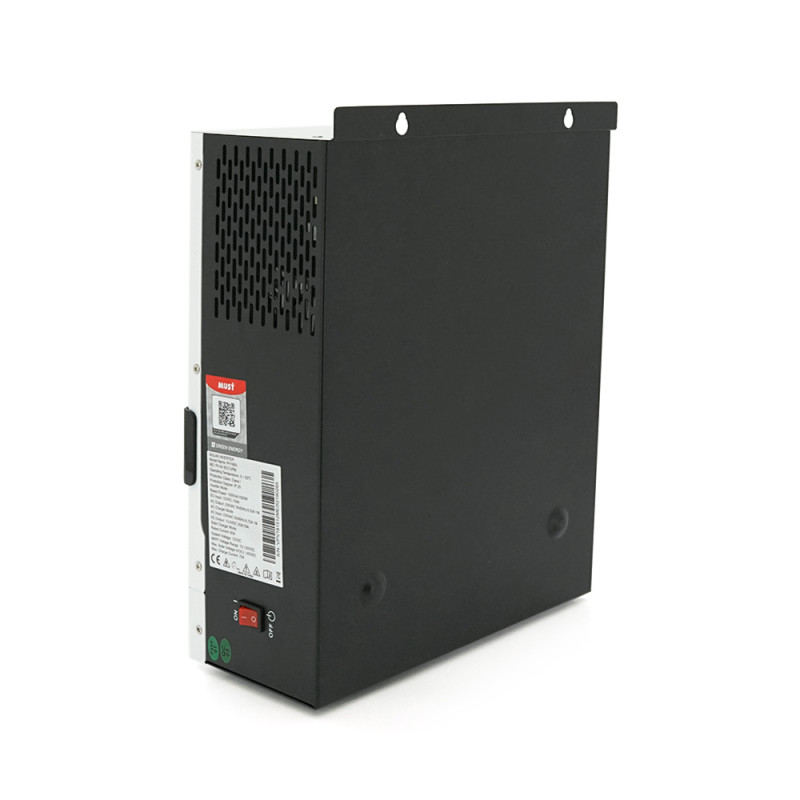 Гiбрiдний ДБЖ MUST PV18-1512VPM, 1500W, 12V, ток заряда 10/20А, 160-275V, MPPT (60А, 15-145 Vdc)