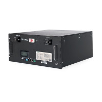 Аккумуляторная батарея V-TAC LiFePO4 48V 200Аh 9,6kWh,(100/100A) 445x244x500mm, 78kg