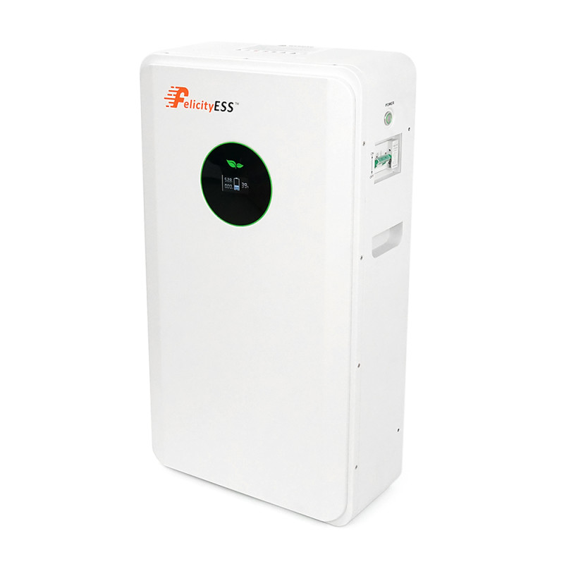 Акумулятор FelicityESS LiFePO4 LUX-E-48100LG03 48V 100Ah, BMS100A@16S, 5.12kWh , до 6 parallel, CAN&RS485, IP21, 6000Cycles, 775x425x209mm, 55kg