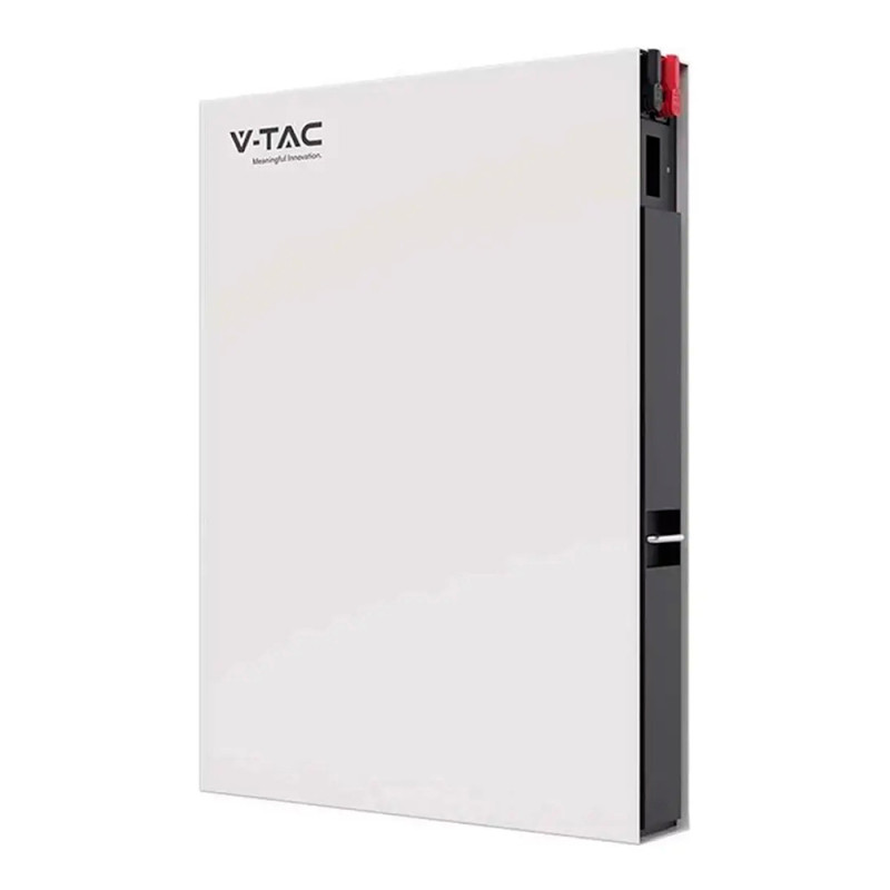 Акумуляторна батарея V-TAC SLIM VT-48160 LiFePO4 51,2V 160Аh 7.64kWh,(100/100A) 600x830x111mm, 80kg