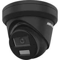 4 МП купольна Acusense Smart Hybrid Light відеокамера зі звуком DS-2CD2343G2-LI2U Black (2.8мм)