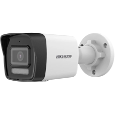 2МП Smart Hybrid Light циліндрична камера Hikvision з мікрофоном DS-2CD1023G2-LIUF (2.8мм)