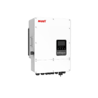 Гібридний інвертор MUST PH11-12KL3 EU, 3Ф-12kW, 48V, 200-650V, MPPT, PV 800V, 444*654*260mm, 35kg