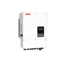 Гібридний інвертор MUST PH11-12KL3 EU, 3Ф-12kW, 48V, 200-650V, MPPT, PV 800V, 444*654*260mm, 35kg