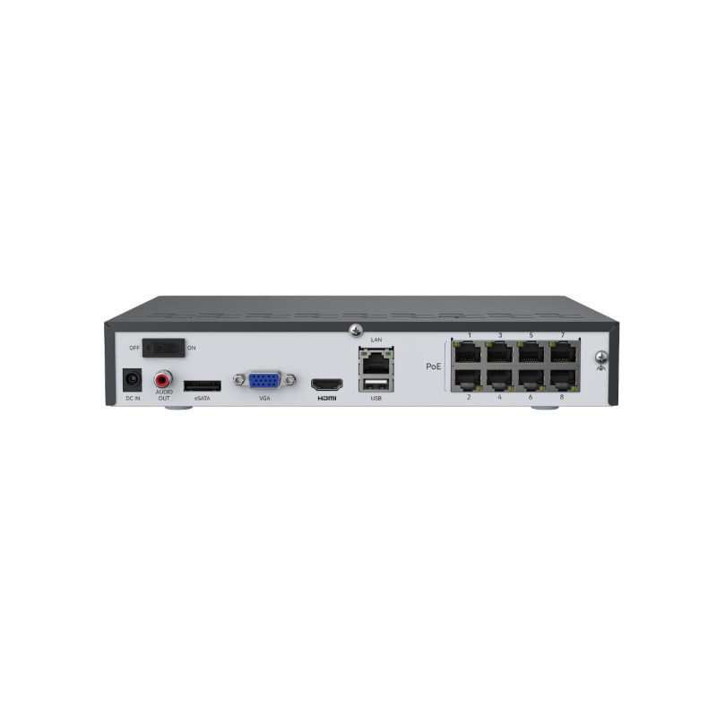 8-канальний POE відеореєстратор Reolink NVS8 (RLN8-410) без HDD
