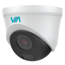 4МП IP купольна вулична відеокамера зі звуком та SD карткою VIA SECURITY VS-D24AS (2.8мм)