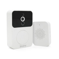 Безпроводной видеозвонок Jmary MF-5 с Wi-Fi, встроенный аккум 800mAh, White, Box