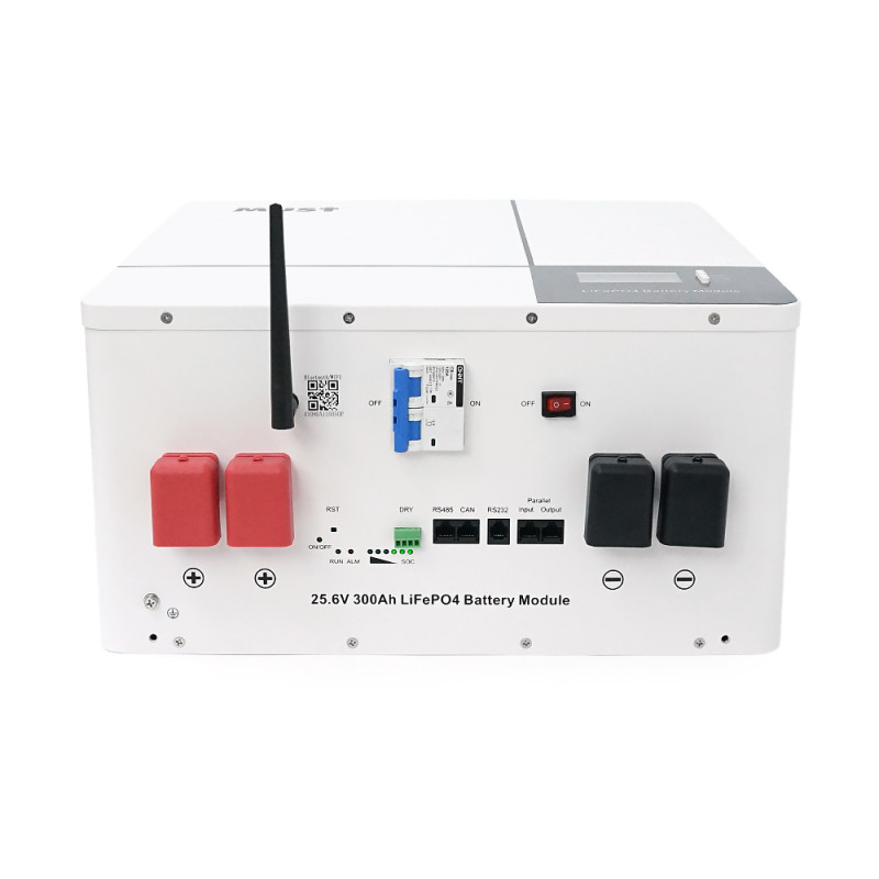 Акумуляторна батарея Must LiFePO4 LP16-24300 25.6V 300Ah, 7,68kWh, BMS100A@8S, CAN2.0/RS232/RS485, 6000 cycles, 486x442x250,44kg