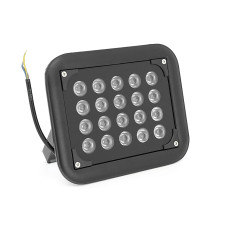 ІЧ-прожектор HYYS2020R. 220V, 40W, 20LED, IP66, 850Нм, кут огляду 90 °, дальність до 150м.