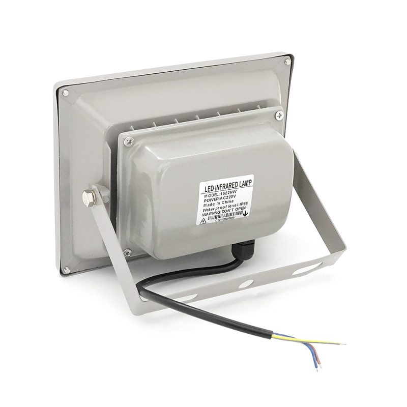 ІЧ-прожектор HYYS1515R. 220V, 15W, 15LED, IP66, 850Нм, кут огляду 90 °, дальність до 150м.