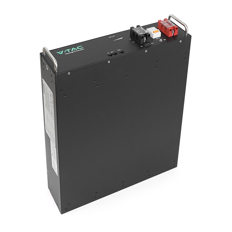 Аккумуляторная батарея(рековая) V-TAC VT-51201-B LiFePO4 5.12kWh 100Ач,(100/100A) 445*400*130,41kg