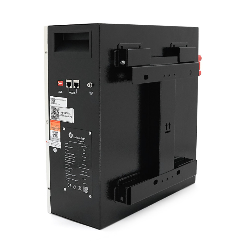 Акумулятор FelicityESS LiFePO4 LPBF24200-A 24v 200Ah, BMS 100A@8S, 5kW, до 6 parallel, CAN&RS485, IP21, 6000Cycles, 415*390*162mm,33KG