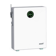 Акумуляторна батарея Must LiFePO4 LP28-48200 51.2V 200Ah 10,24KWh, CAN2&RS232&RS485,WI-FI,IP65, 6000 cycles 500*893*150mm, 92KG