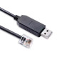 Кабель зв'язку Dyness PL2303 USB-RJ12 (6P6C) для консолі літієвої батареї