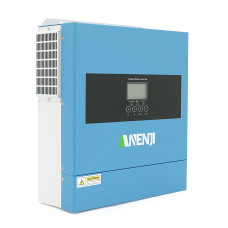 Гибридный инвертор ANENJI ANJ-4000W-24V WIFI, 4200W, 24V, charge 80A(max), 170-280V, МРРТ60-500VDC, RS485. RS232, WiFi, 358x295x100mm, 7 kg, Q1