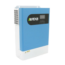 Гибридный инвертор ANENJI ANJ-HHP-II-6.2KP-WIFI, 6200W, 48V, charge 80A(max), 170-280V, МРРТ60-500VDC, RS485. RS232, WiFi, 450x300x130mm, 12 kg, Q1