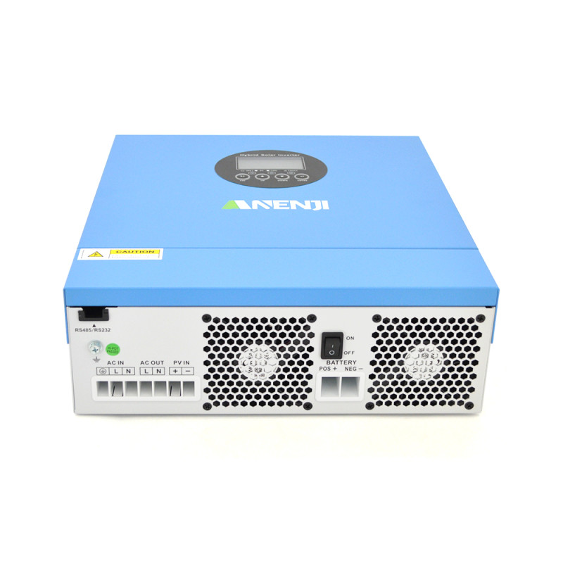 Гібридний інвертор ANENJI ANJ-2000W-12V WIFI, 2000W, 12V, charge 60A(max), 170-280V, МРРТ60-160VDC, RS485. RS232, WiFi, 358x295x100mm, 7 kg, Q1