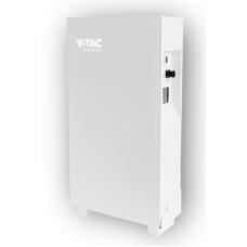 Аккумуляторная батарея V-TAC VT-16076W LiFePO4 51.2V 314Ah, 16,07kWh, BMS 140A, CAN/485, 7000Cycles, 16-Parallel, Bluetooth, IP20, 510*242*862mm, 143