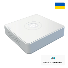 4х канальний IP відеореєстратор VIA SECURITY VIA-NVR04V1Q з підтримкою до 6МП (Value Q Series)