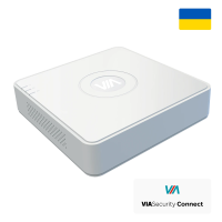 8ми канальный IP видеорегистратор VIA SECURITY VIA-NVR08V1Q с поддержкой до 6МП (Value Q Series)
