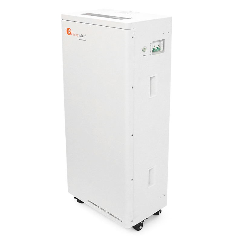 Акумулятор FelicityESS FLA48300-EU 48v 300Ah, BMS 160A@16S, 15kW, до 15 parallel, CAN&RS485, IP21, 6000Cycles, 480*1100*300 mm,135 kg