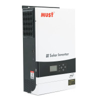 Гібридний інвертор MUST PH19-6048EXP, 6000W, 48V, струм заряду 1-60А, 160-275V, MPPT (80А, 450 Vdc), 490х300х150