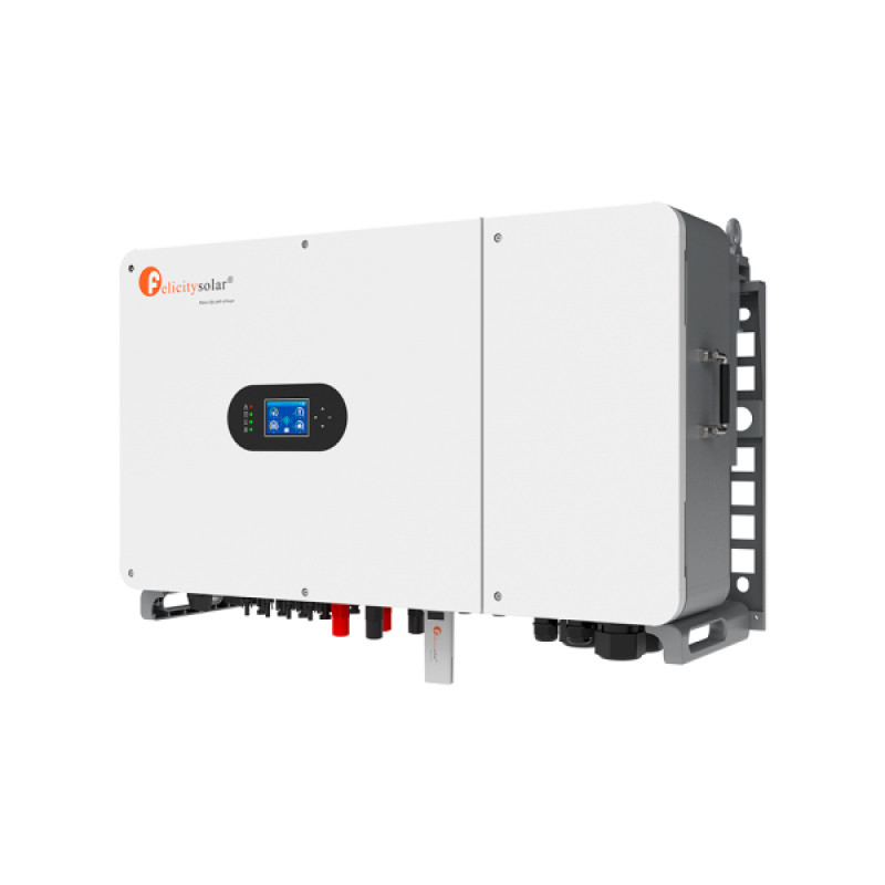 Гібридний інвертор трифазний високовольтний Felicity IVGM50KHP3G2 50kW(160-800V) MPPT(150-850V) 50A/2 HY(Parallel)