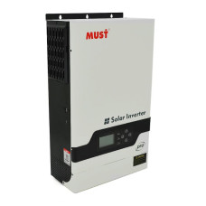 Гібридний інвертор MUST PH18-5248PRO, 5200W, 48V, струм заряду 1-60А, 160-275V, MPPT (80А, 450 Vdc), 490х300х150